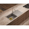 Мойка OMOIKIRI YASUGATA 100-BE Tetogranit/ваниль 4993845