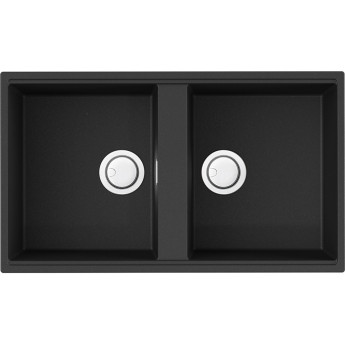 Мойка OMOIKIRI KITAGAWA 83-2-U-GB Artceramic/графит