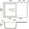 Мойка OMOIKIRI SAKAIME 79-WH 4993279