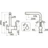 Смеситель OMOIKIRI NAGANO-BL 4994047