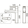 Смеситель OMOIKIRI TOYAMA 4994117