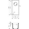 Мойка OMOIKIRI BOSEN 20-U-BE Tetogranit/ваниль 4993154